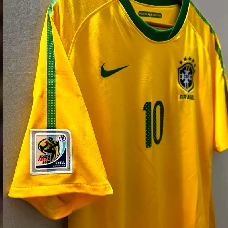 2010-2011 Brazil Home Retro Jersey