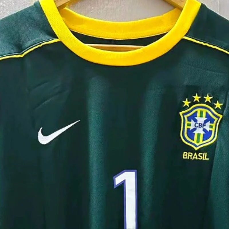 1998 Brazil goalkeeper  retro jersey