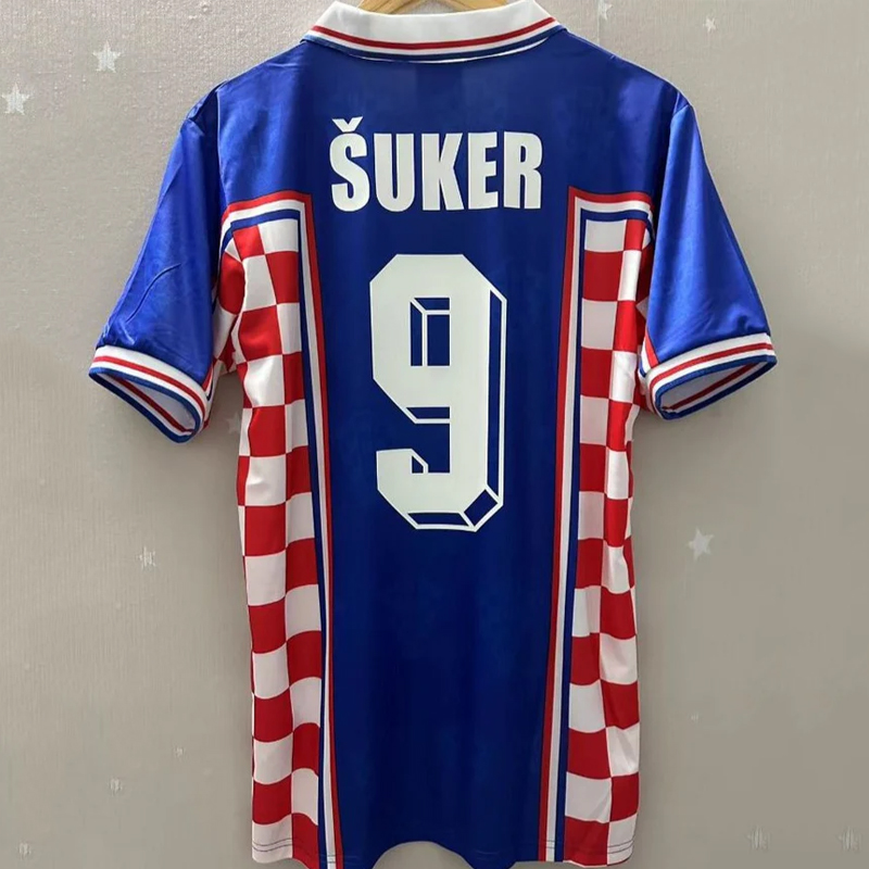 1998 Croatia Away Retro Jersey