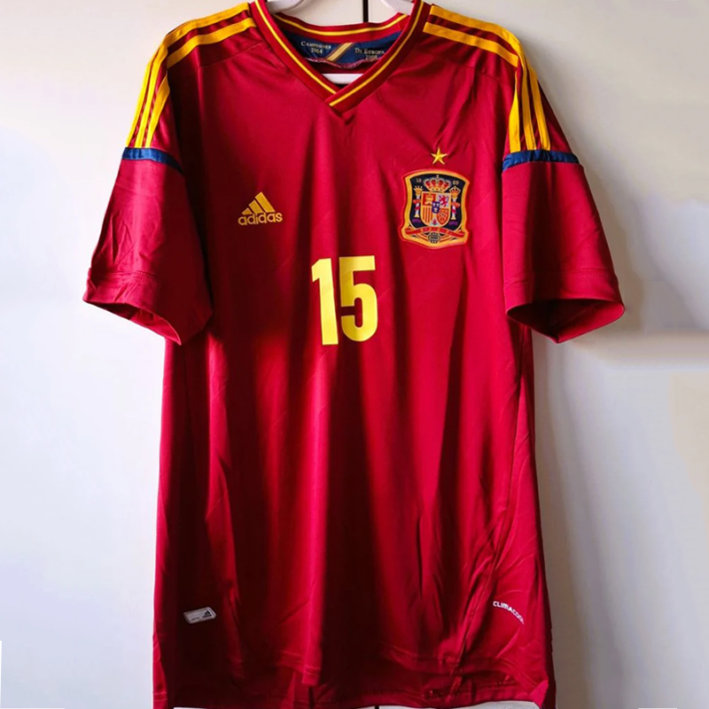 2012 Spain home retro jersey