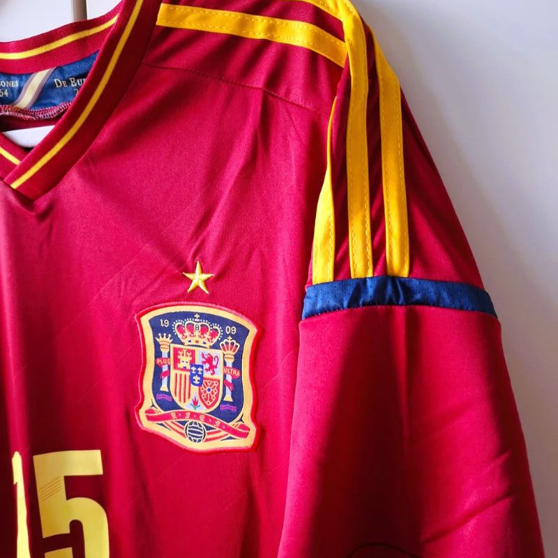 2012 Spain home retro jersey