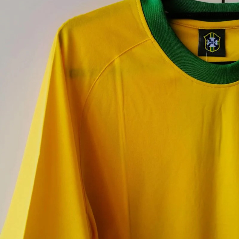 1970 Brazil Home Retro Jersey