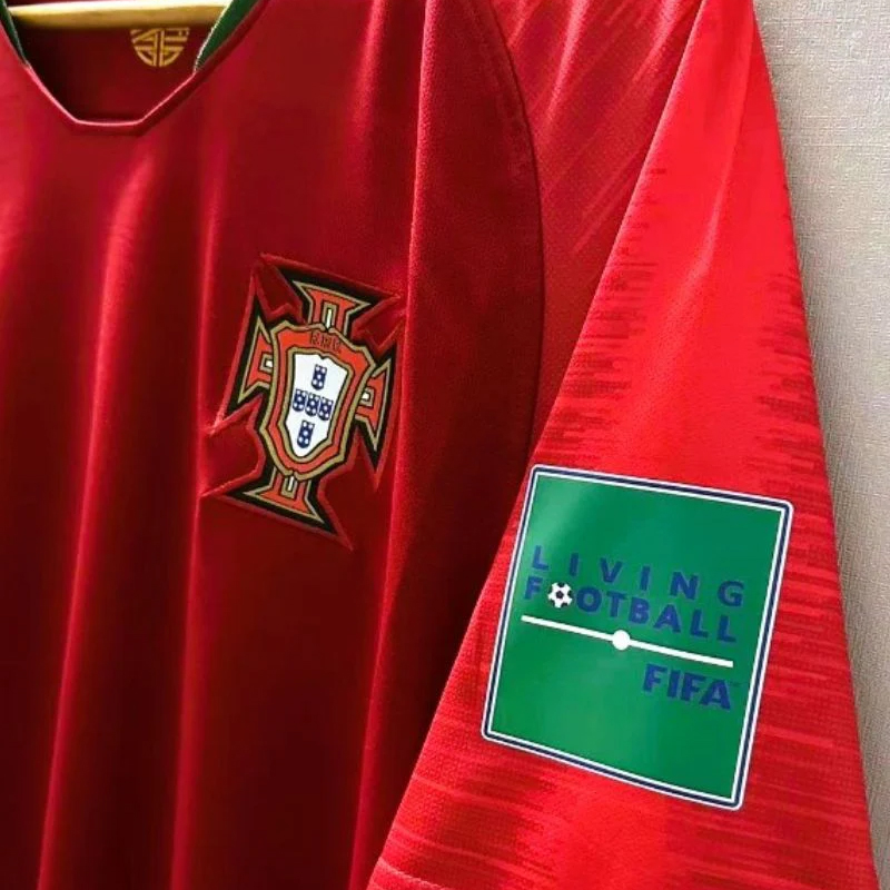2018 Portugal Home Retro Jersey