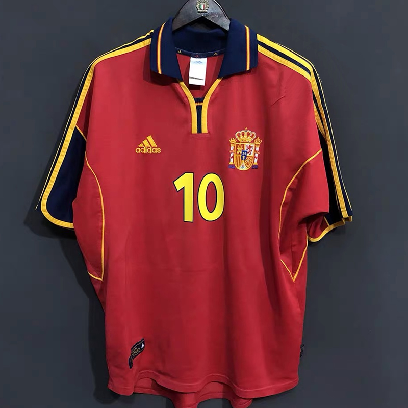 2000 Spain home retro jersey
