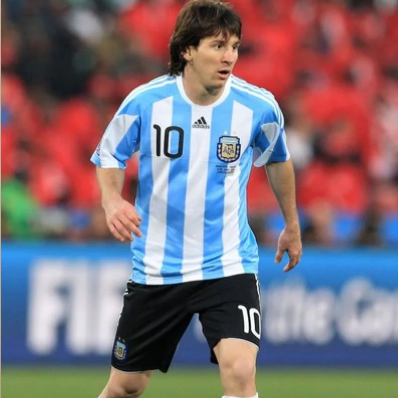2010 Argentina Home retro jersey