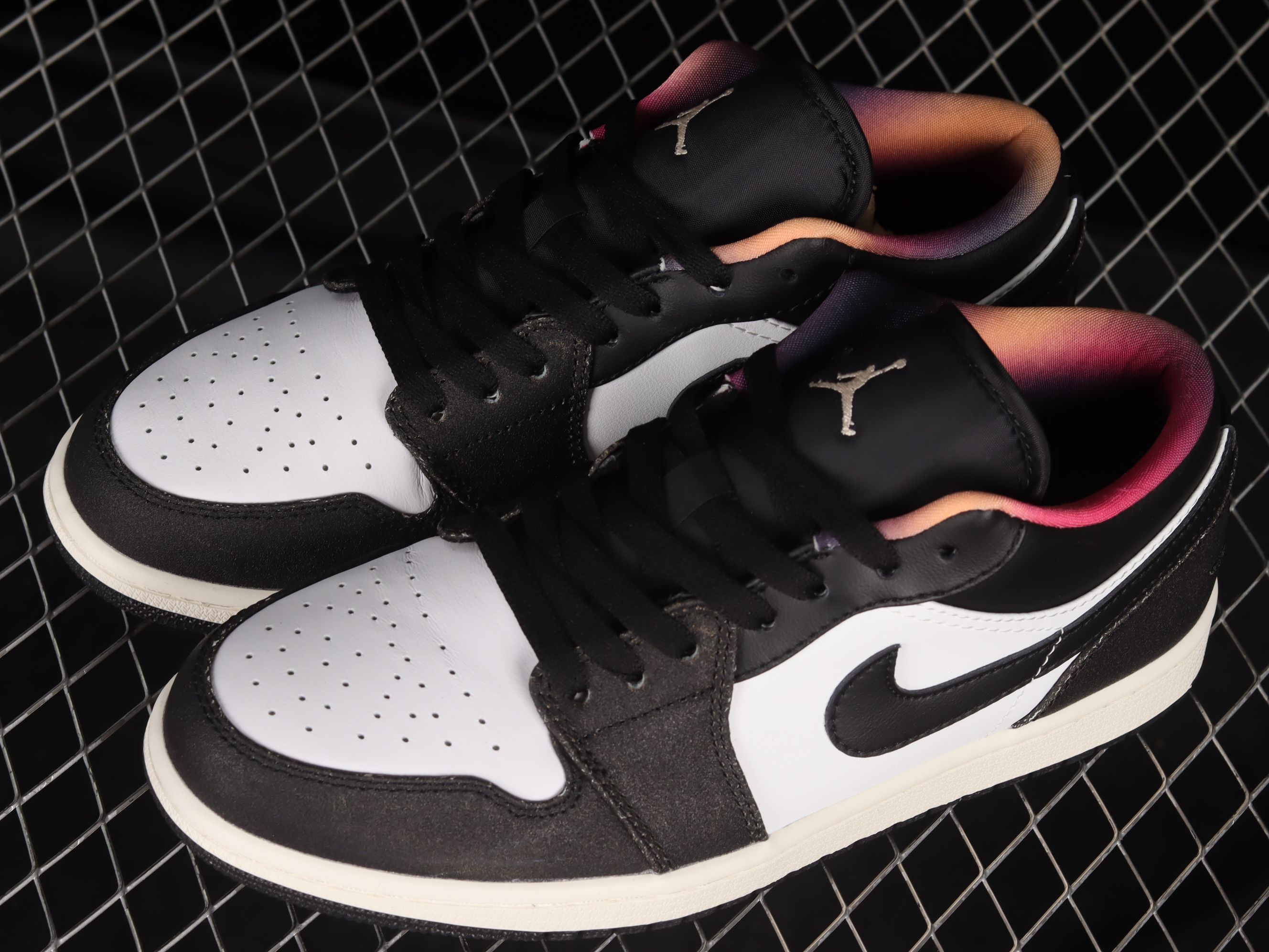 AJ1 Frosted black and white Culture casual sports shoes DQ8422-001 36- 46