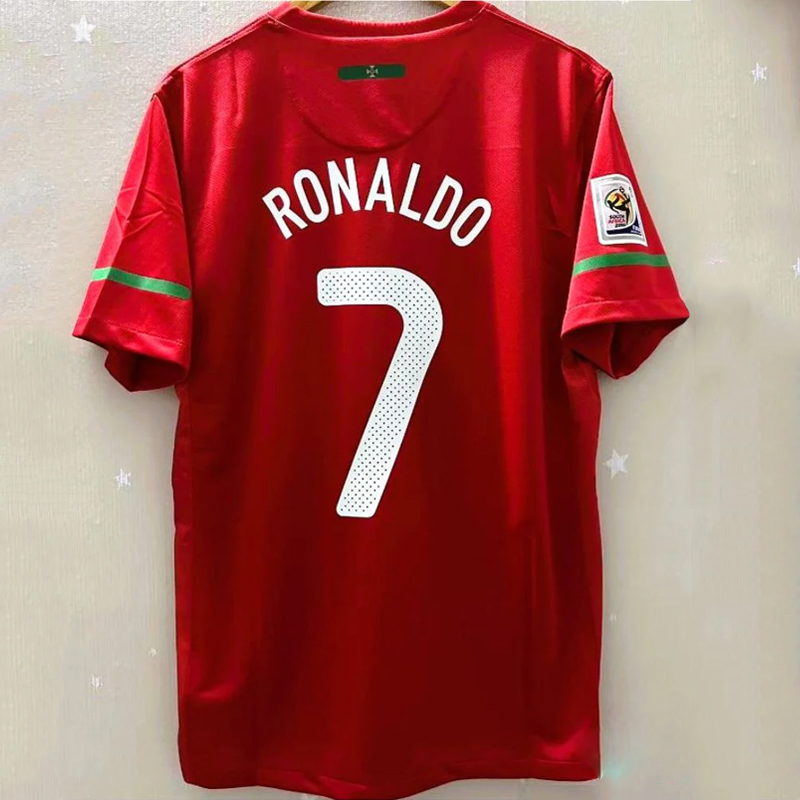 2010 Portugal Home Retro Jersey