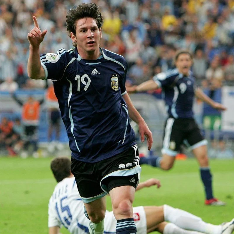 2006-2007 Argentina away retro jersey