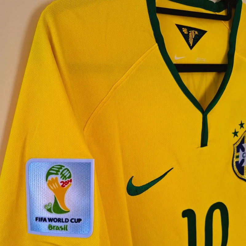 2014-2015 Brazil Home Retro Jersey
