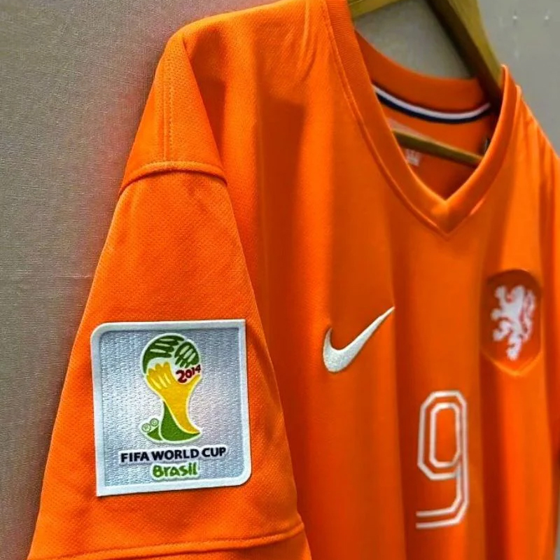 2014 Netherlands Home Retro Holland jersey