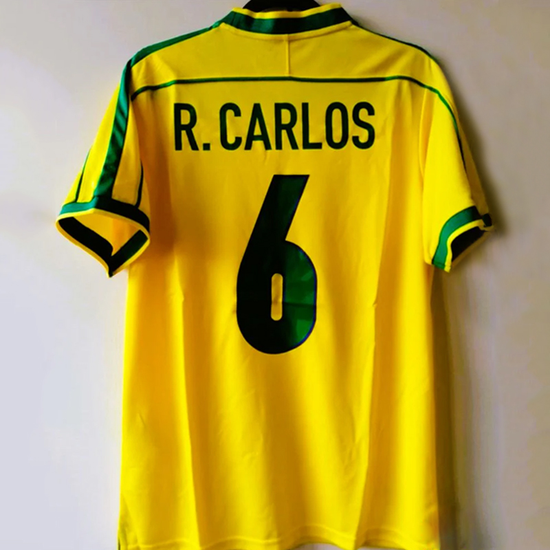 1998 Brazil Home Retro Jersey
