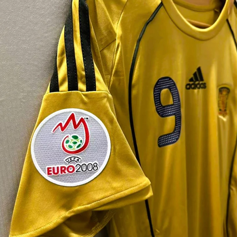 2008 Spain away retro jersey