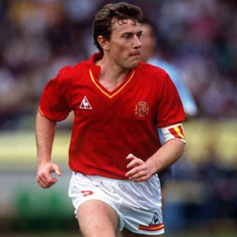 1990 Spain home retro jersey