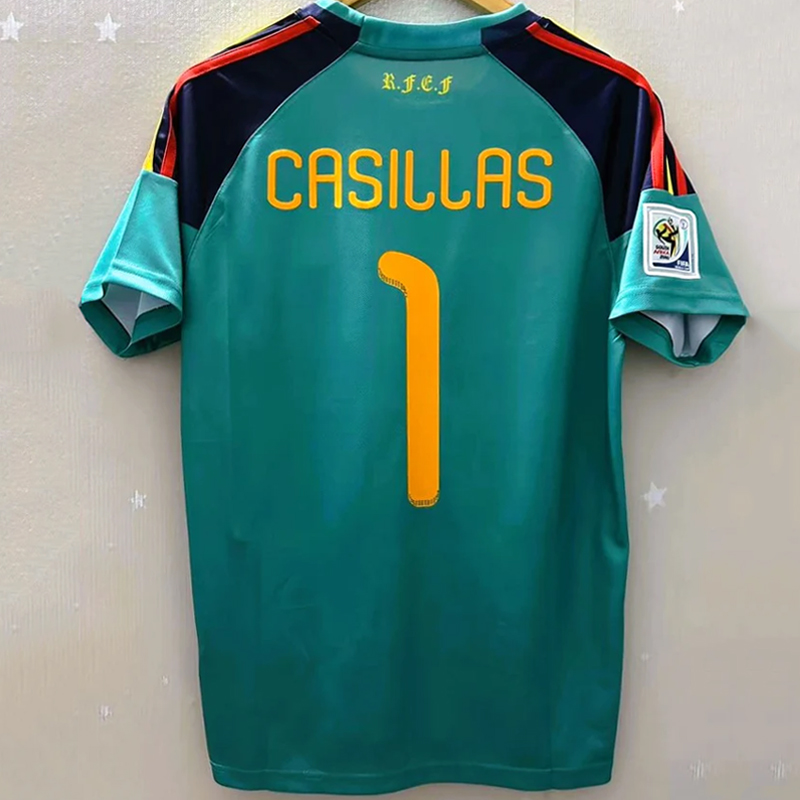 2010-2011 Vintage Spanish goalkeeper jersey