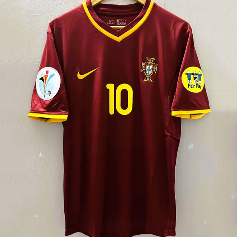 2000 Portugal Home Retro Jersey