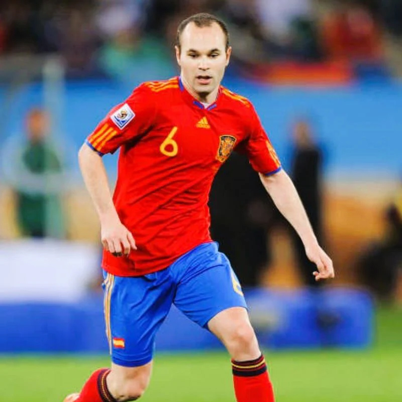 2010 Spain home retro jersey