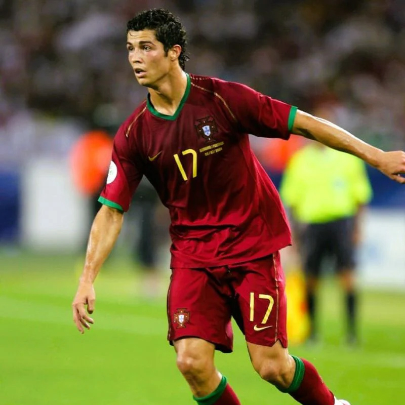 2006 Portugal Home Retro Jersey