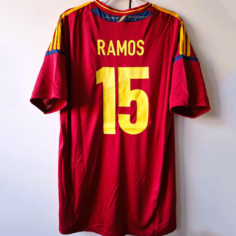 2012 Spain home retro jersey