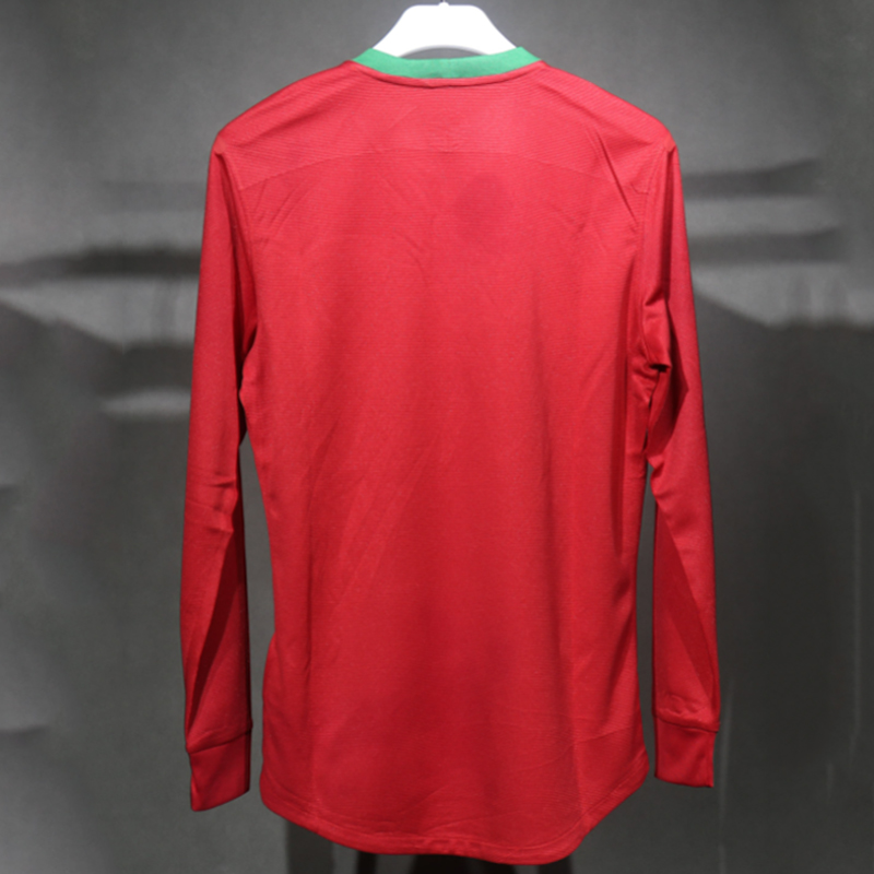 2012 Portugal Home Retro Jersey Player version long sleeves