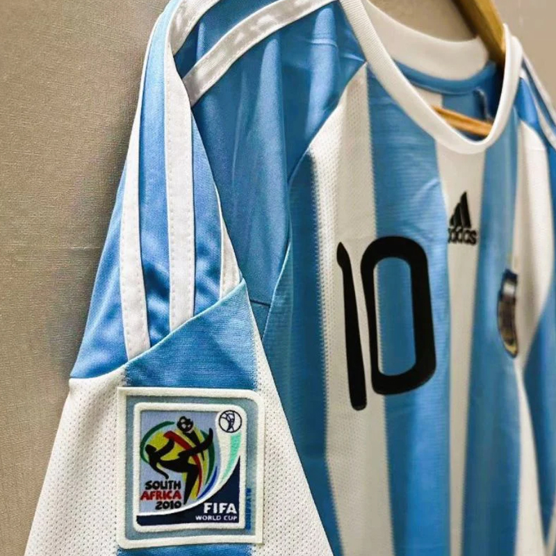 2010 Argentina Home retro jersey