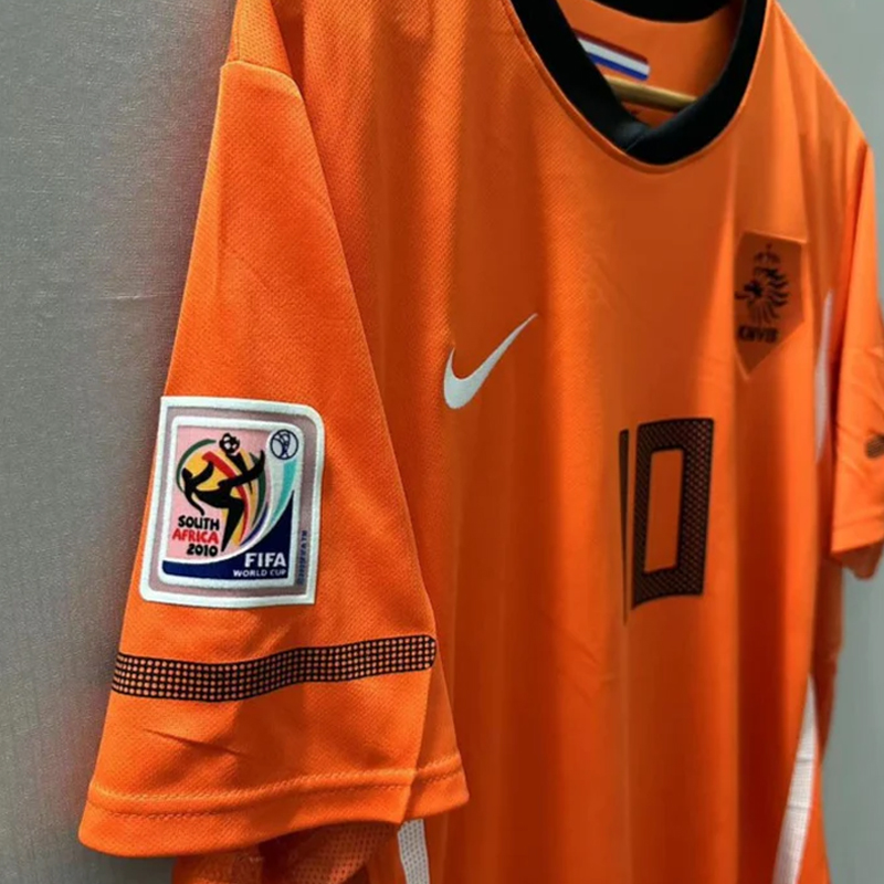 2010 Netherlands Home Retro Holland jersey
