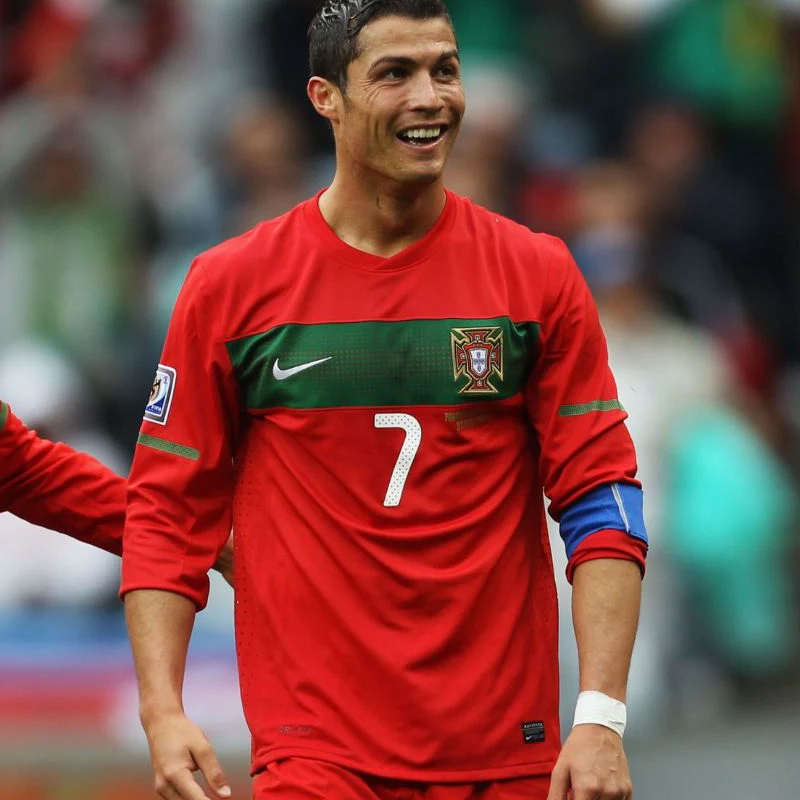 2010 Portugal Home Retro Jersey