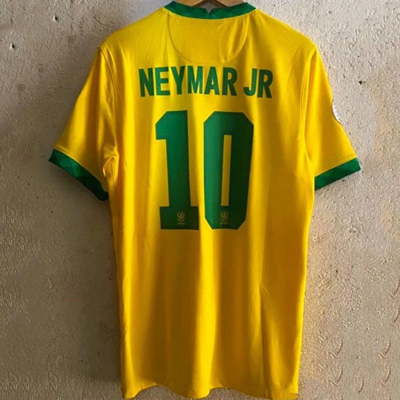 2020 Brazil Home Retro Jersey