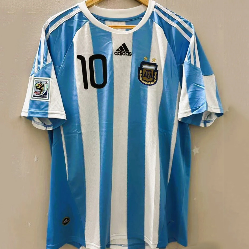 2010 Argentina Home retro jersey