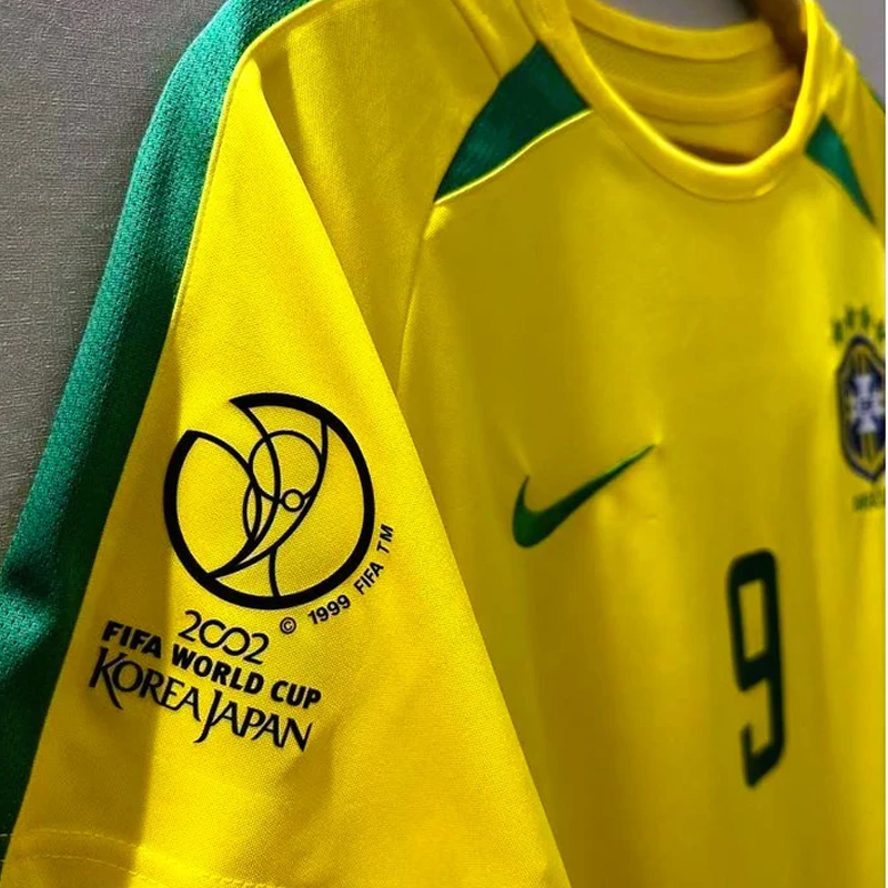 2002 Brazil Home Retro Jersey