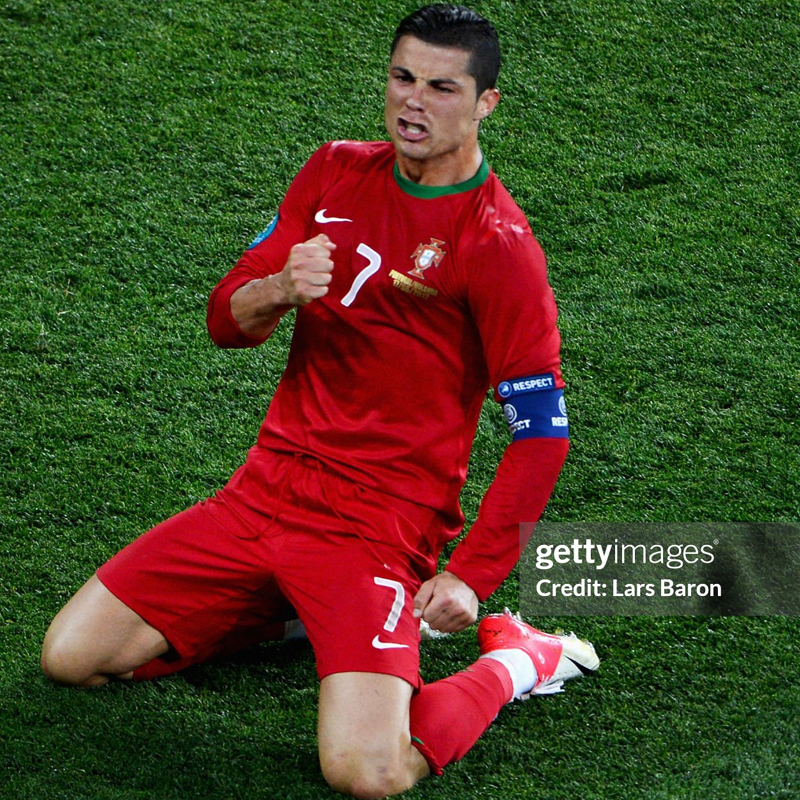 2012 Portugal Home Retro Jersey Player version long sleeves