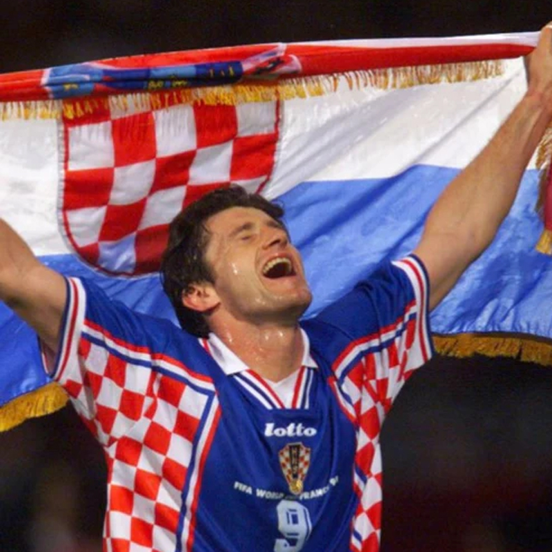 1998 Croatia Away Retro Jersey