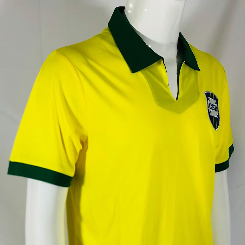 1950 Brazil Home Retro Jersey