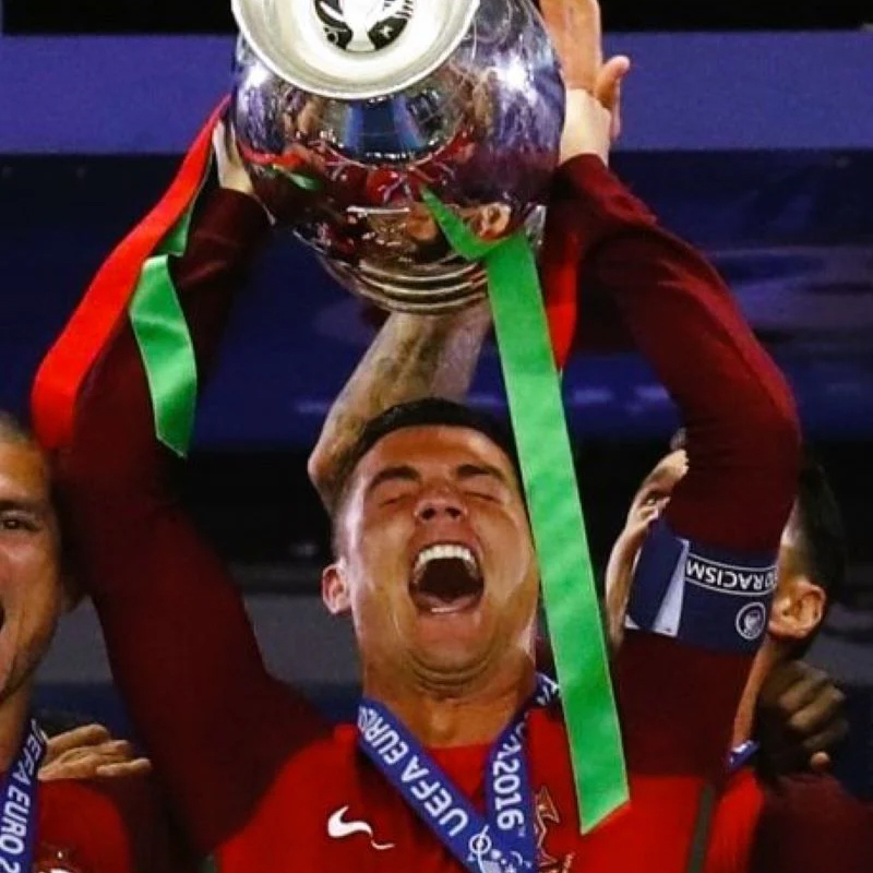 2016 Portugal Home Retro Jersey