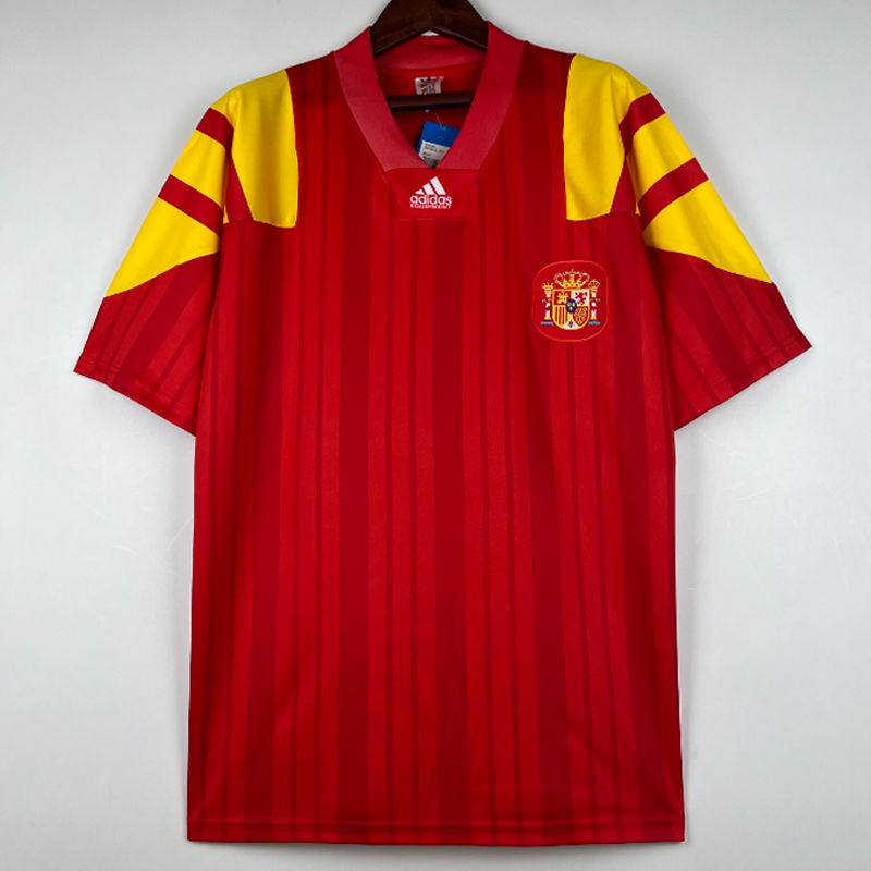 1992-1994 Spain home retro jersey