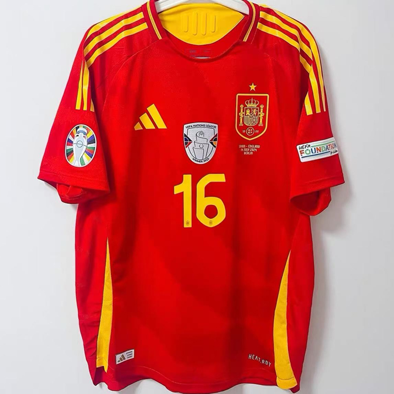 2024 Spain Home Jersey Player edition