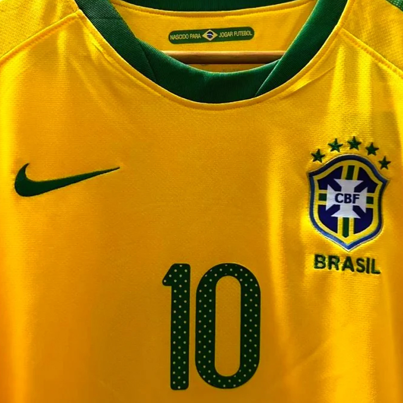 2010-2011 Brazil Home Retro Jersey