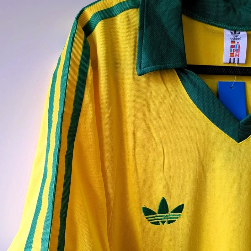 1986 Brazil Home Retro Jersey