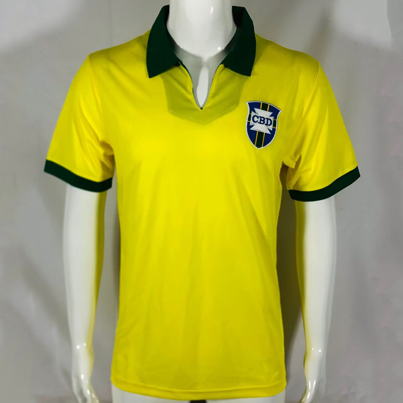 1950 Brazil Home Retro Jersey