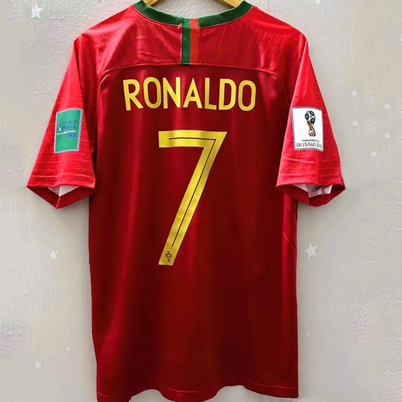 2018 Portugal Home Retro Jersey