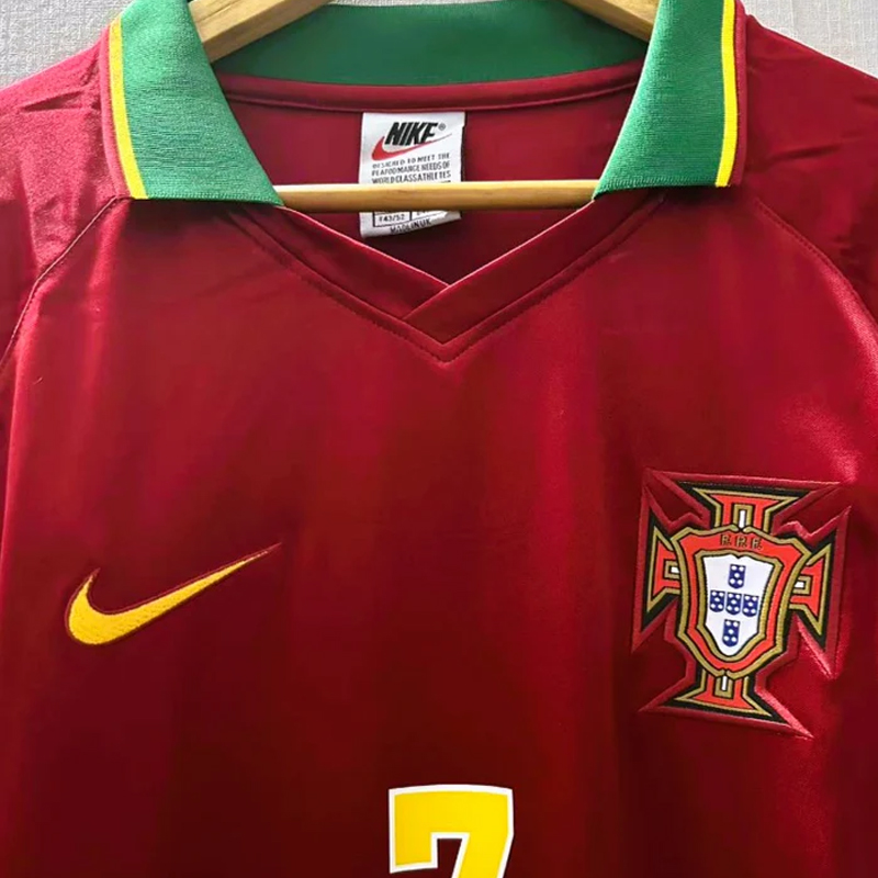 1998 Portugal Home Retro Jersey
