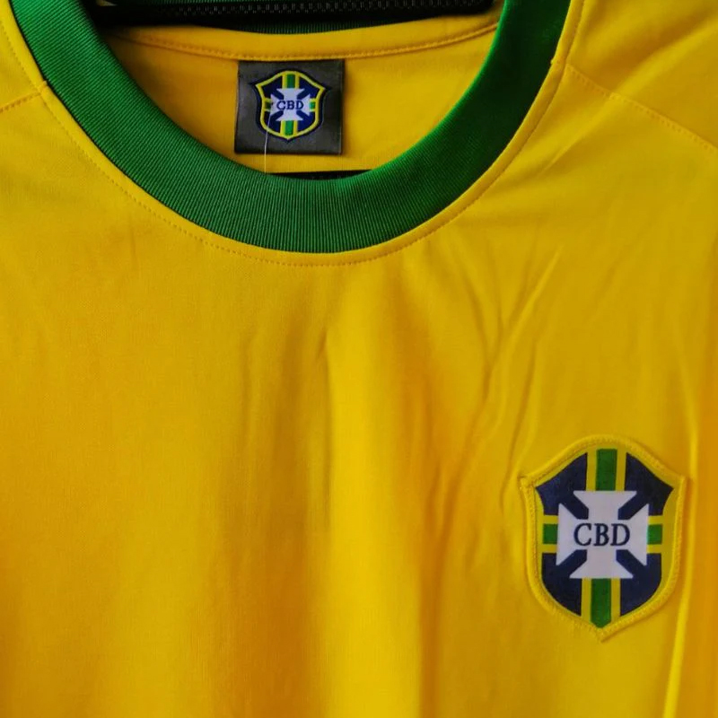 1970 Brazil Home Retro Jersey