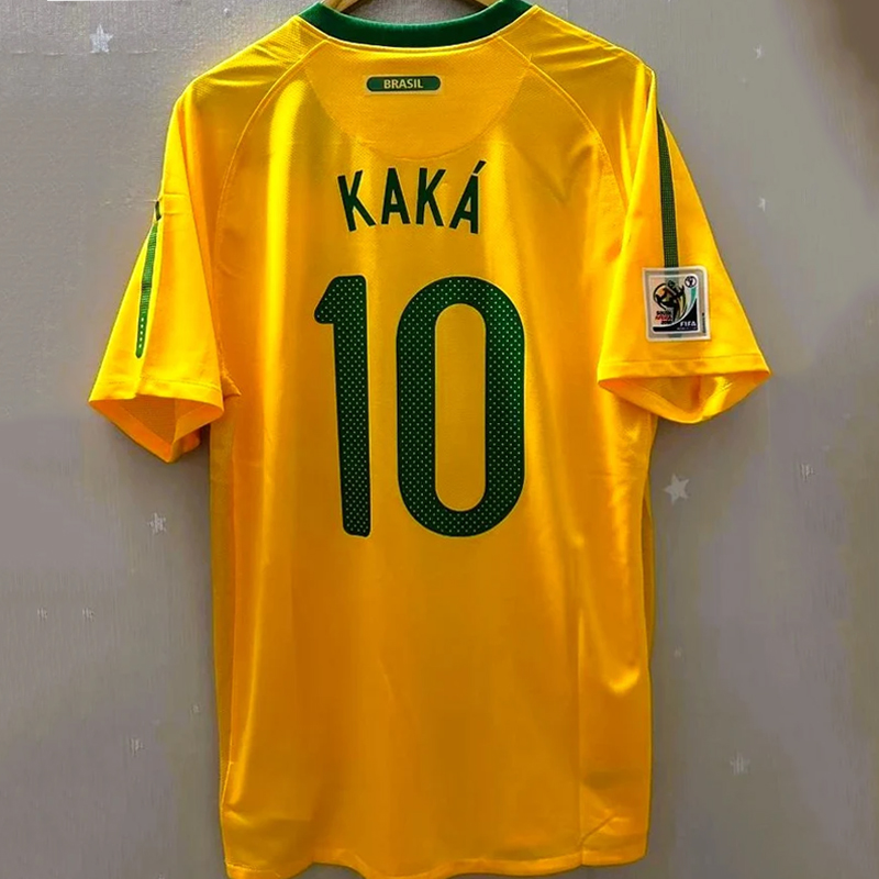 2010-2011 Brazil Home Retro Jersey