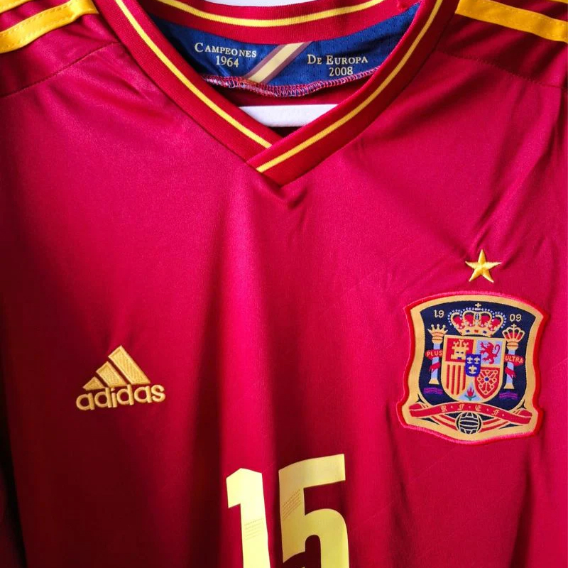 2012 Spain home retro jersey