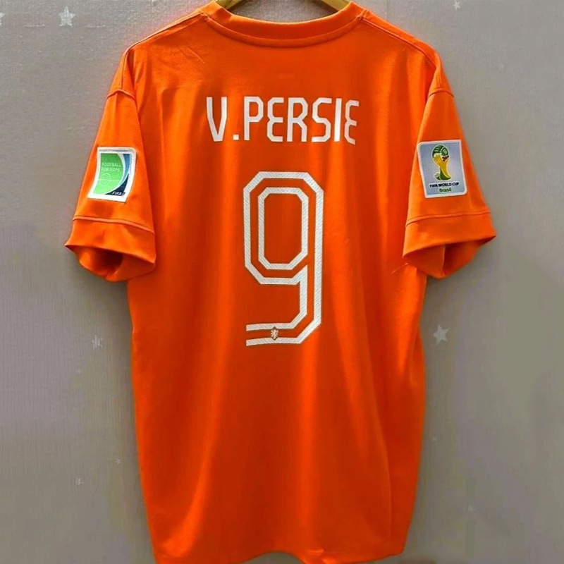 2014 Netherlands Home Retro Holland jersey