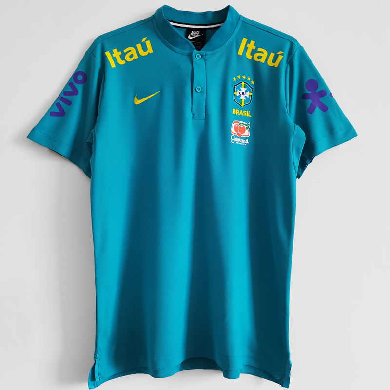 2021 Brazilian short Sleeve Polo retro