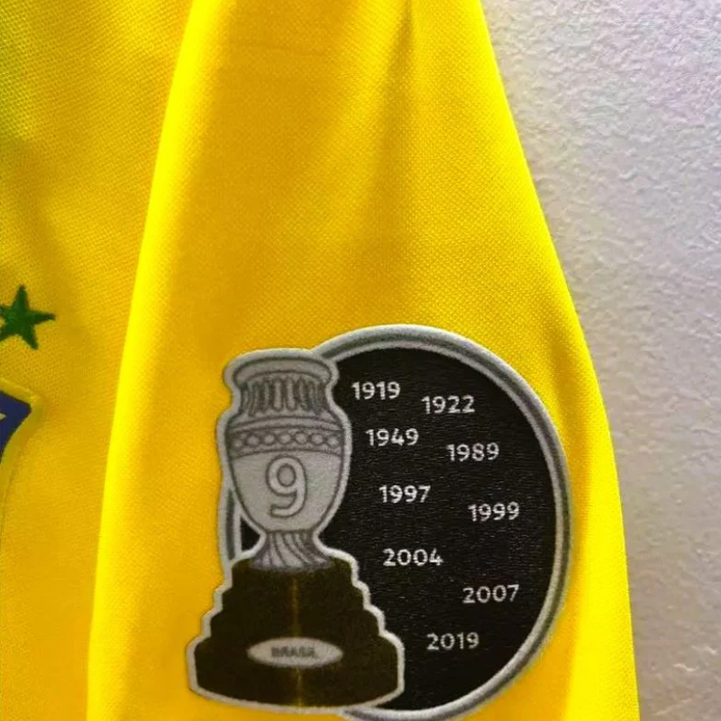 2020 Brazil Home Retro Jersey