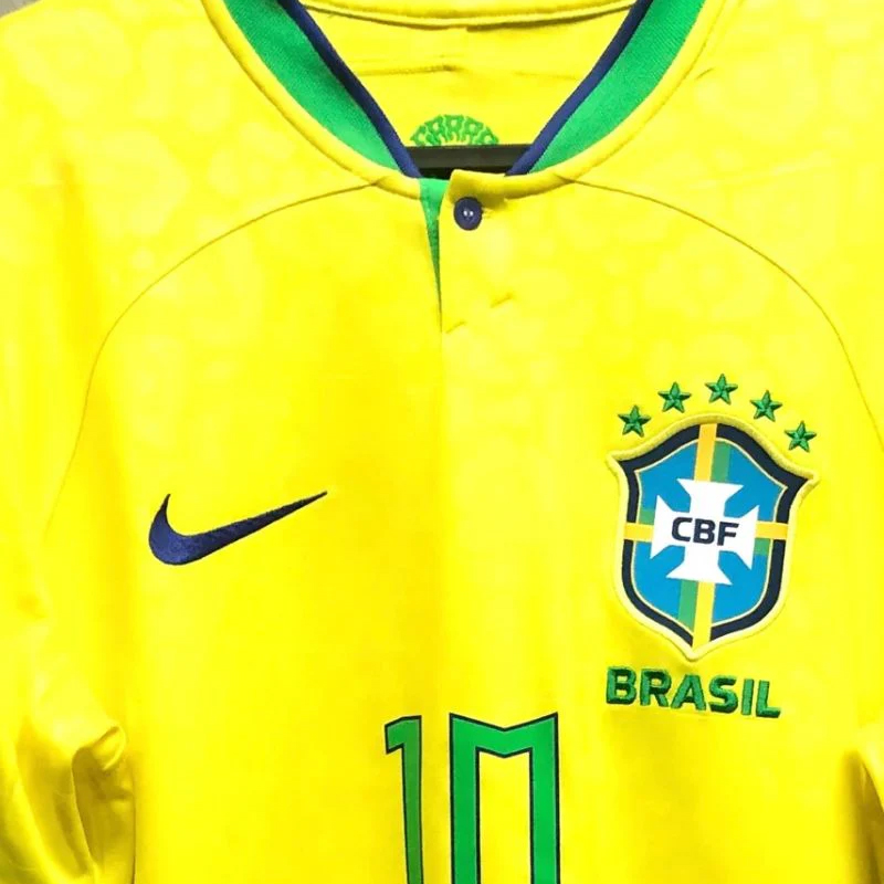2022 Brazil Home Retro Jersey