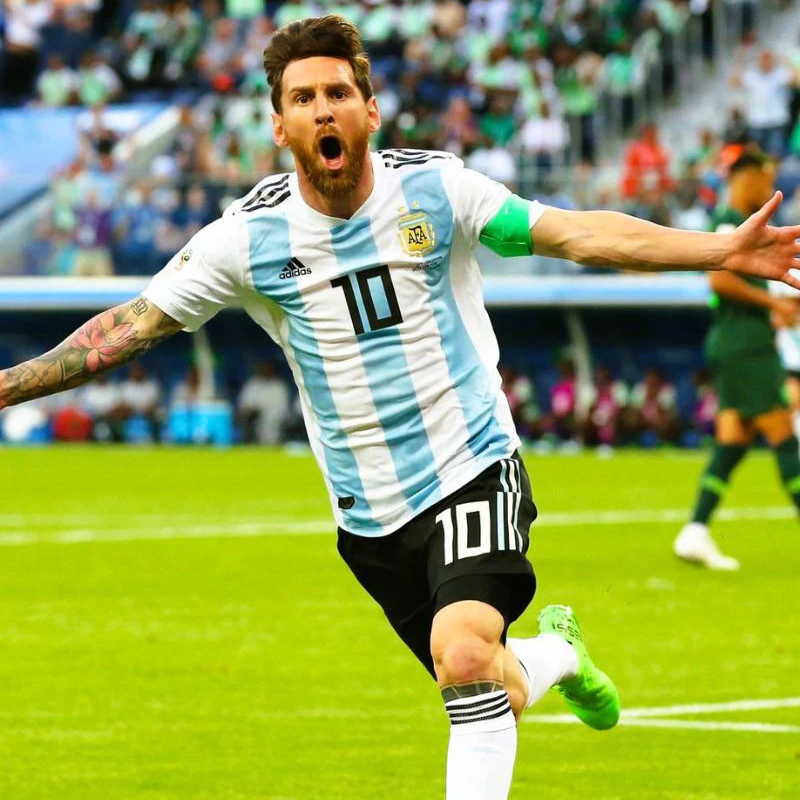 2018 Argentina home retro jersey