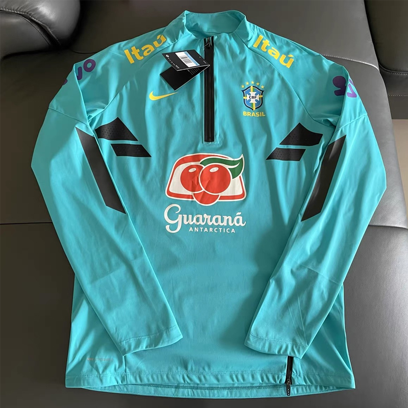 2022 Brazilian classic retro hoodie training uniform