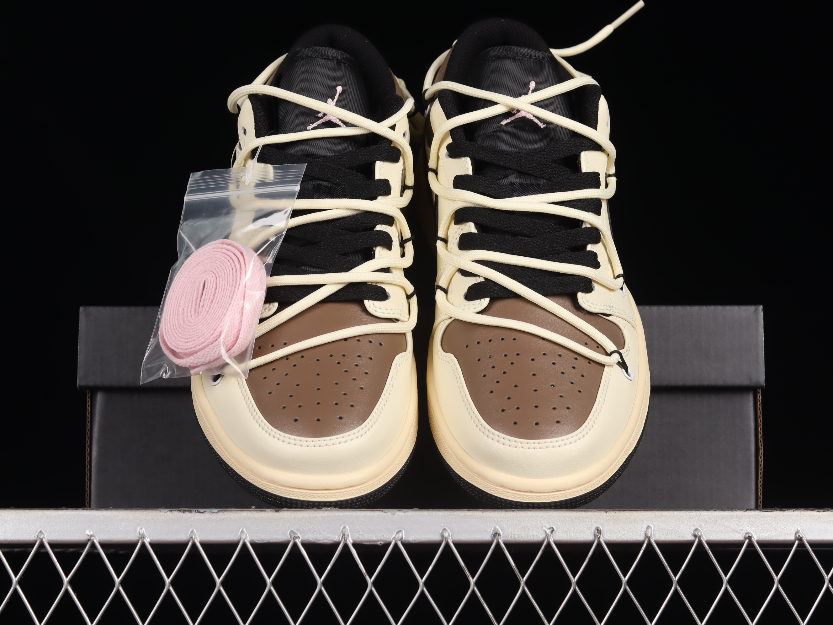 AJ1 Custom version Vibe Flavor Deconstructed sports culture Basketball Shoes 553558-062 36-47.5